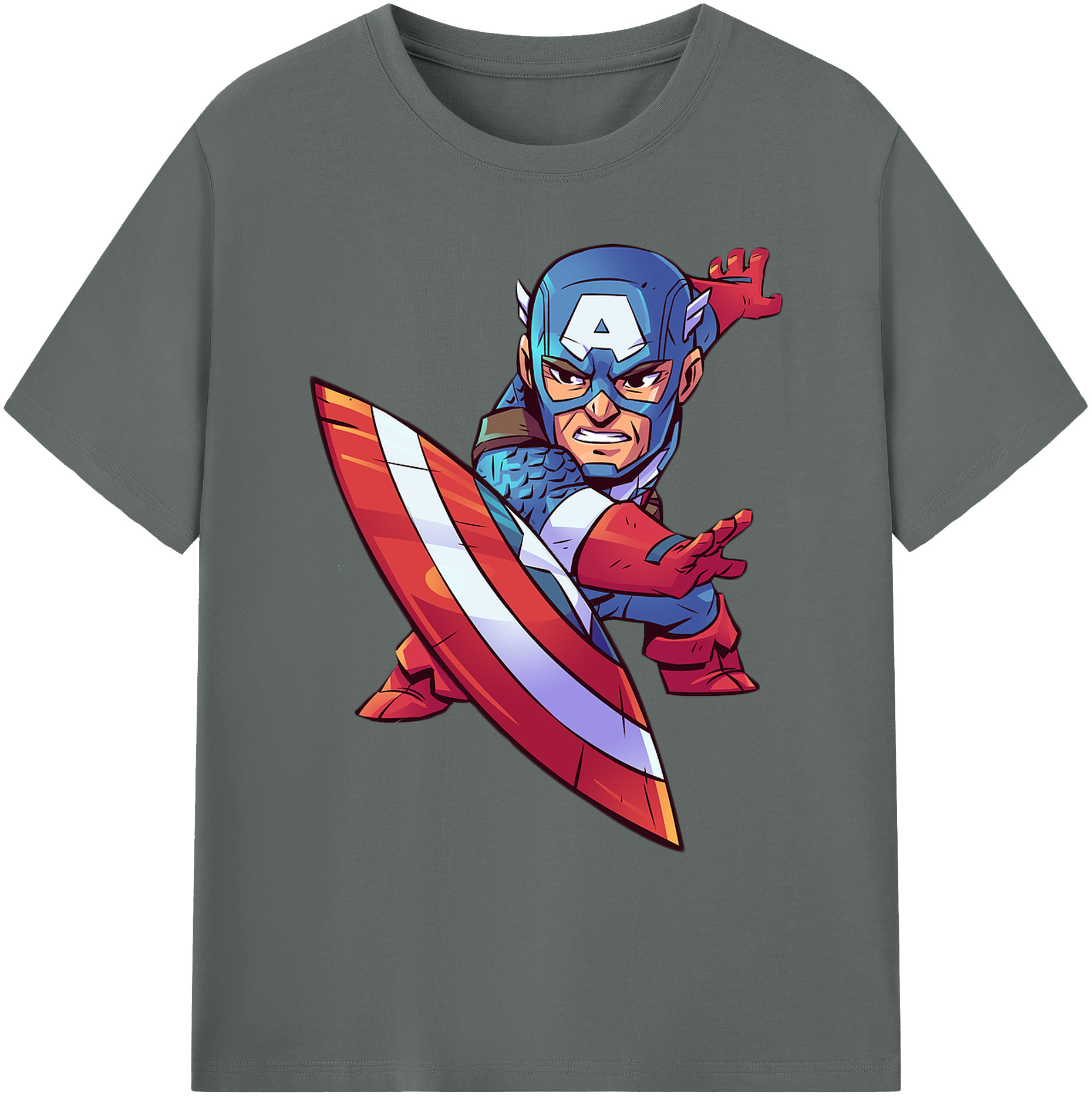 （画像用） アベンジャーズ The Avengers 綿100％ メンズ半袖Tシャツ｜肌触りやわらか＆通気性